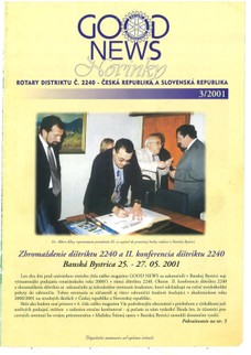 Rotary Good News č. 3 / 2001