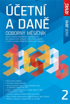 Účetní a daně 2/2013