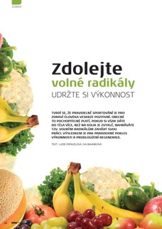 Zdolejte volné radikály Udržte si výkonnost