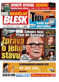 Nedělní Blesk - 22.2.2015