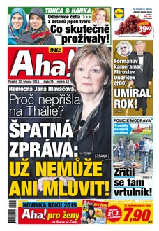 AHA! - 30.3.2015