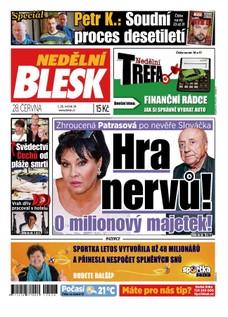 Nedělní Blesk - 28.6.2015