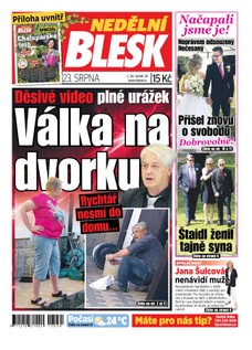 Nedělní Blesk - 23.8.2015