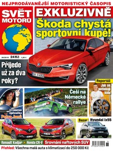 Svět motorů - 31.8.2015