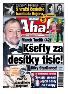Nedělní AHA! - 22.11.2015