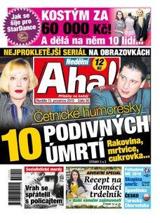 Nedělní AHA! - 13.12.2015