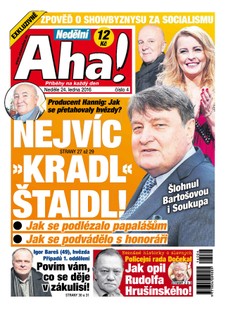 Nedělní AHA! - 24.1.2016