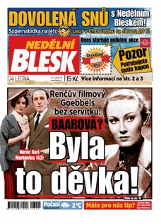 Nedělní Blesk - 24.1.2016