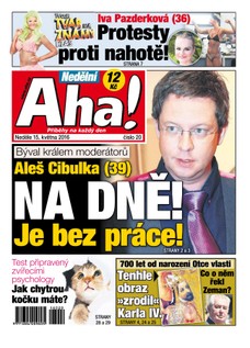 Nedělní AHA! - 15.5.2016