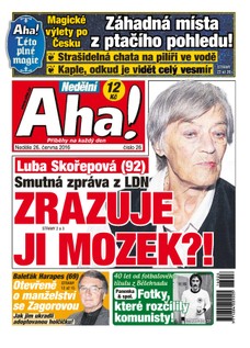 Nedělní AHA! - 26.6.2016