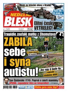 Nedělní Blesk - 4.9.2016