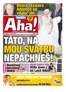 Nedělní AHA! - 2.10.2016