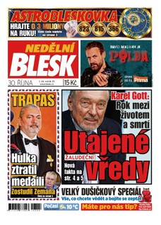 Nedělní Blesk - 30.10.2016