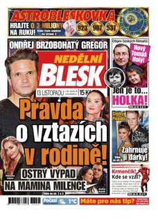 Nedělní Blesk - 13.11.2016