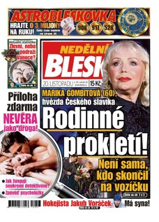 Nedělní Blesk - 20.11.2016