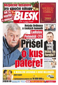 Blesk - 7.12.2016