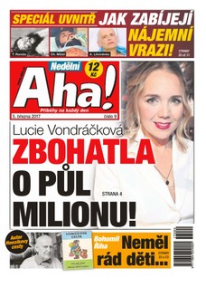 Nedělní AHA! - 5.3.2017