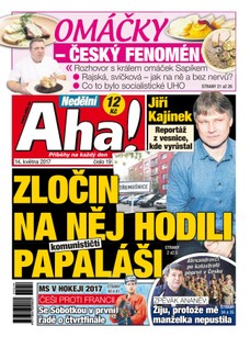 Nedělní AHA! - 14.5.2017