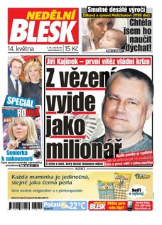 Nedělní Blesk - 14.5.2017