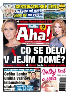 Nedělní AHA! - 16.7.2017