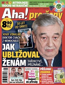 AHA! pro ženy - 1.8.2017