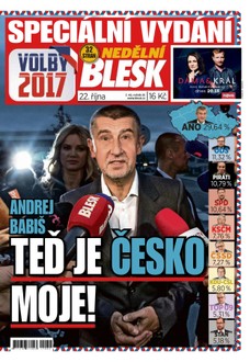 Nedělní Blesk - 22.10.2017