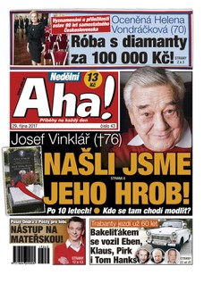 Nedělní AHA! - 29.10.2017