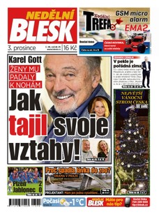 Nedělní Blesk - 3.12.2017