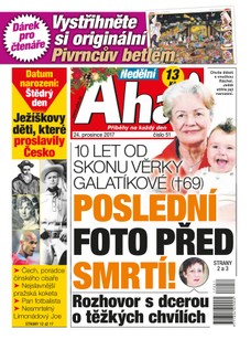 Nedělní AHA! - 24.12.2017