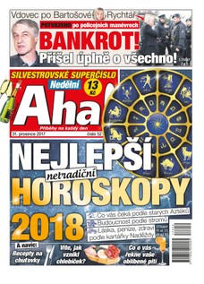Nedělní AHA! - 31.12.2017