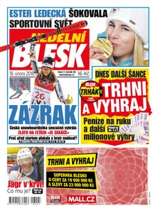 Nedělní Blesk - 18.2.2018