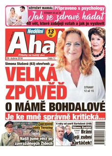 Nedělní AHA! - 29.4.2018