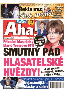Nedělní AHA! - 20.5.2018