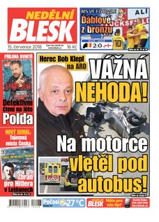 Nedělní Blesk - 15.7.2018