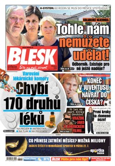 Blesk - 25.7.2018