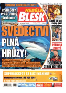 Nedělní Blesk - 5.8.2018