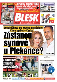 Blesk - 20.8.2018