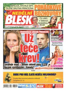 Nedělní Blesk - 23.12.2018