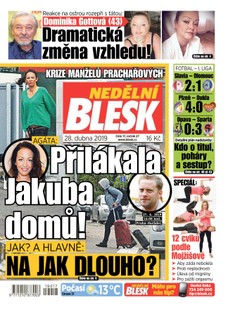 Nedělní Blesk - 28.4.2019