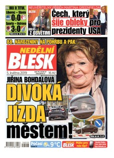 Nedělní Blesk - 5.5.2019