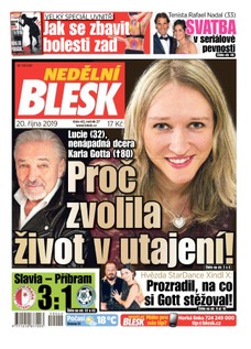 Nedělní Blesk - 20.10.2019