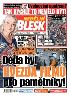 Nedělní Blesk - 26.4.2020