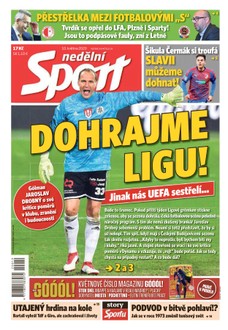 Nedělní Sport - 10.5.2020