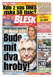 Blesk - 14.9.2020