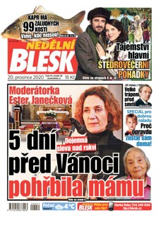 Nedělní Blesk - 20.12.2020