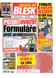 Nedělní Blesk - 7.3.2021