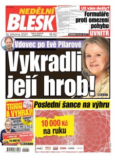 Nedělní Blesk - 14.3.2021