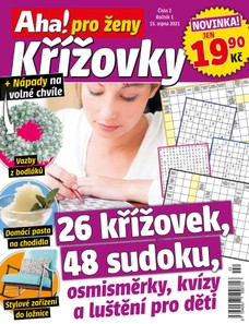 AHA! pro ženy Křížovky - 2/2021