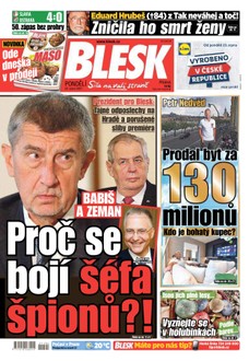 Blesk - 23.8.2021