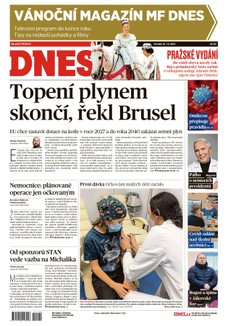 MF DNES - 16.12.2021